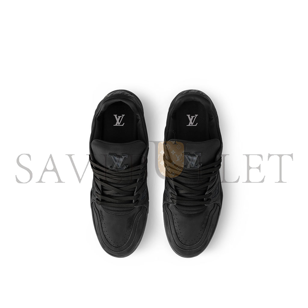 LOUIS VUITTON LV TRAINER DISTRESSED SNEAKER 1ADEQR